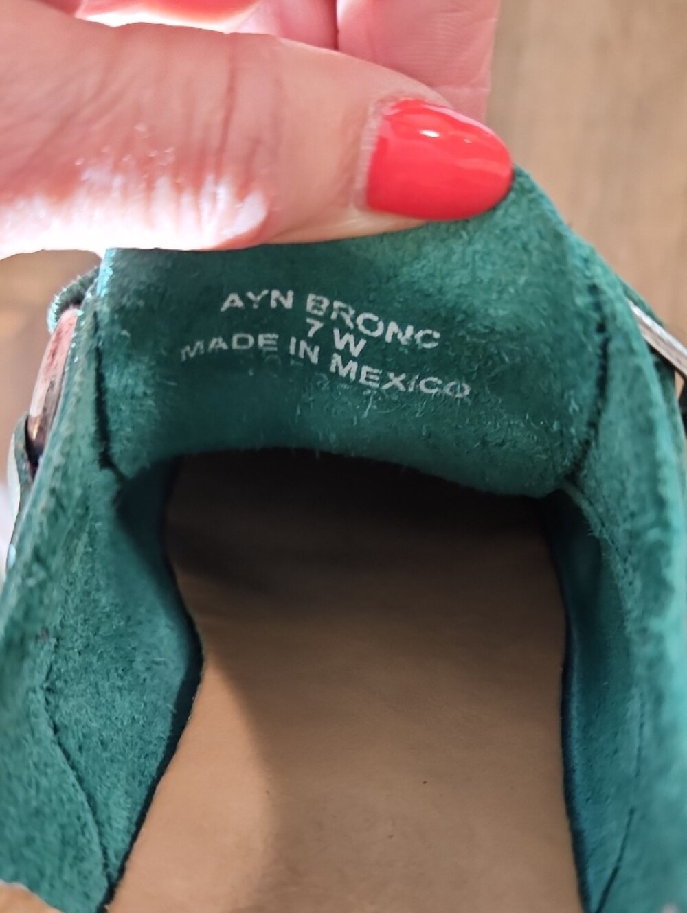 John FLuevog Metallic Green-Bronze Single Monk Strap Oxfords SIZE 7 - Picture 8 of 15